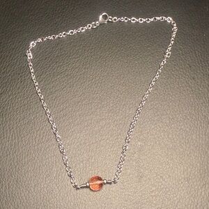 Zultanite Turkish Color Change Diaspore Faceted Stainless Steel Necklace 14 inch